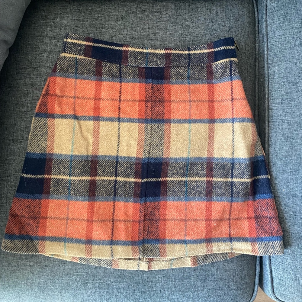 Mad for Plaid Beige Plaid mini skirt LULUs